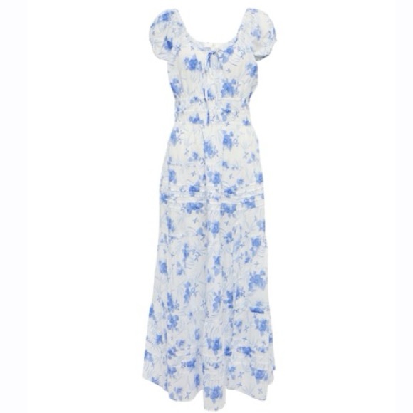 LoveShackFancy Dresses & Skirts - LoveShackFancy's Floral Midi-Dress